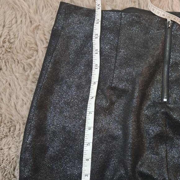 Bebe Black Mini Skirt Studded Trim - Picture 2 of 3